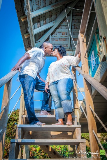 Reinetta and Johnny's Deerfield Beach Engagement Session