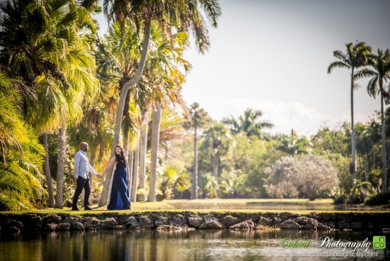 Kara + Preston's Fairchild Botanical Garden Engagement Photos, Miami 