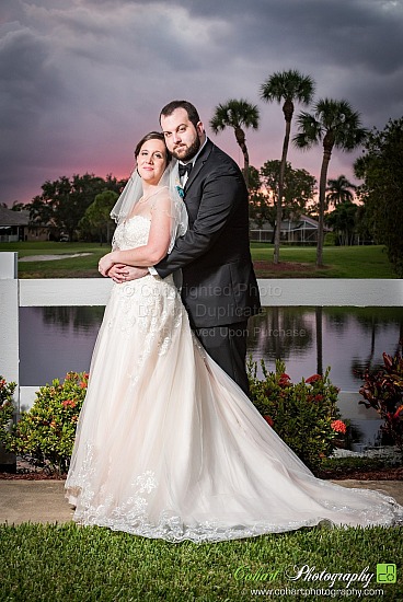 Jessica + Tim's Atlantic National Golf Club Wedding Photos, Lakeworth, Florida